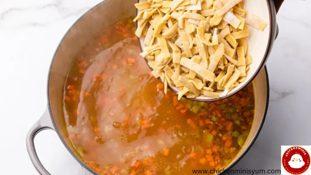 recipe of chicken noodles soup