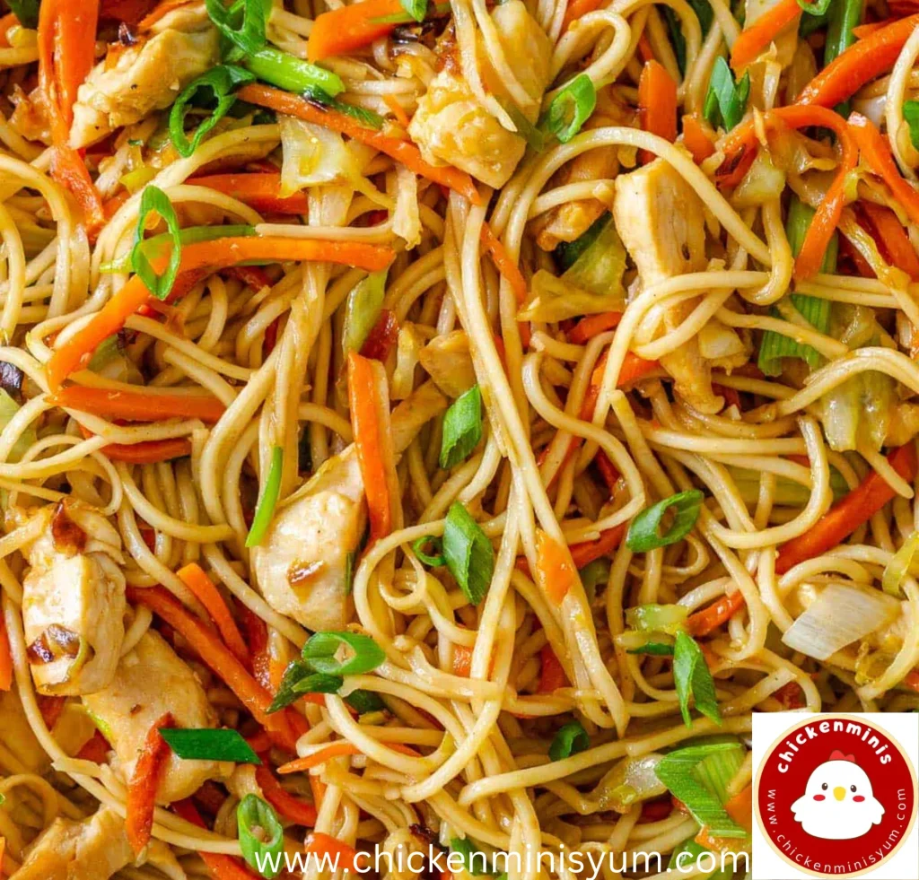 recipe of chicken chow mein
