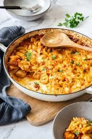 Pesto Chicken Pasta Bake