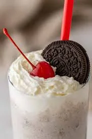 Chick-fil-A cookies and cream milkshake