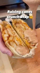 Raising Cane’s Chicken Wrap